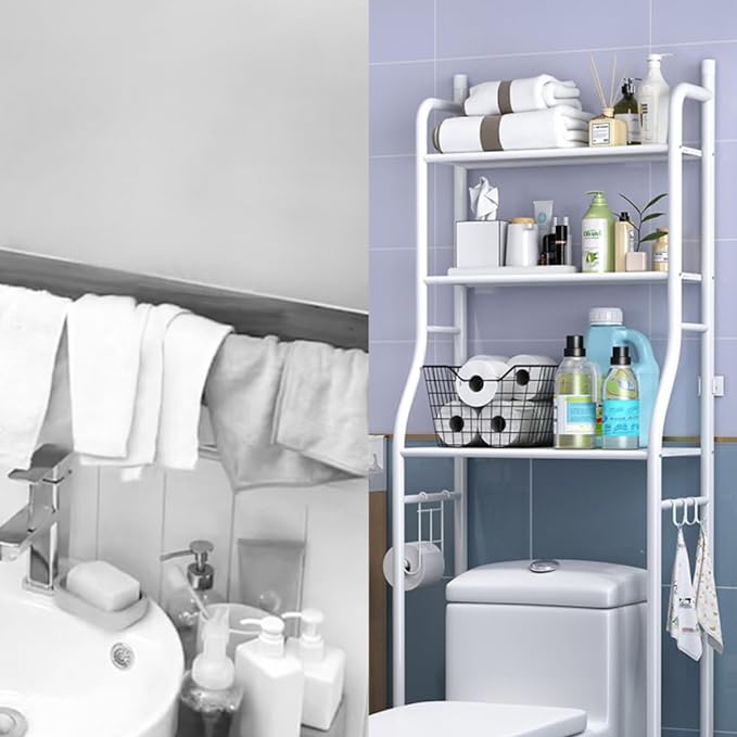 3-Shelf Bathroom Space Saver Rack