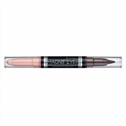 Rimmel Magnif'Eyes 2 In 1 Eyeshadow And Kohl Eyeliner Pink Outside The Box 007