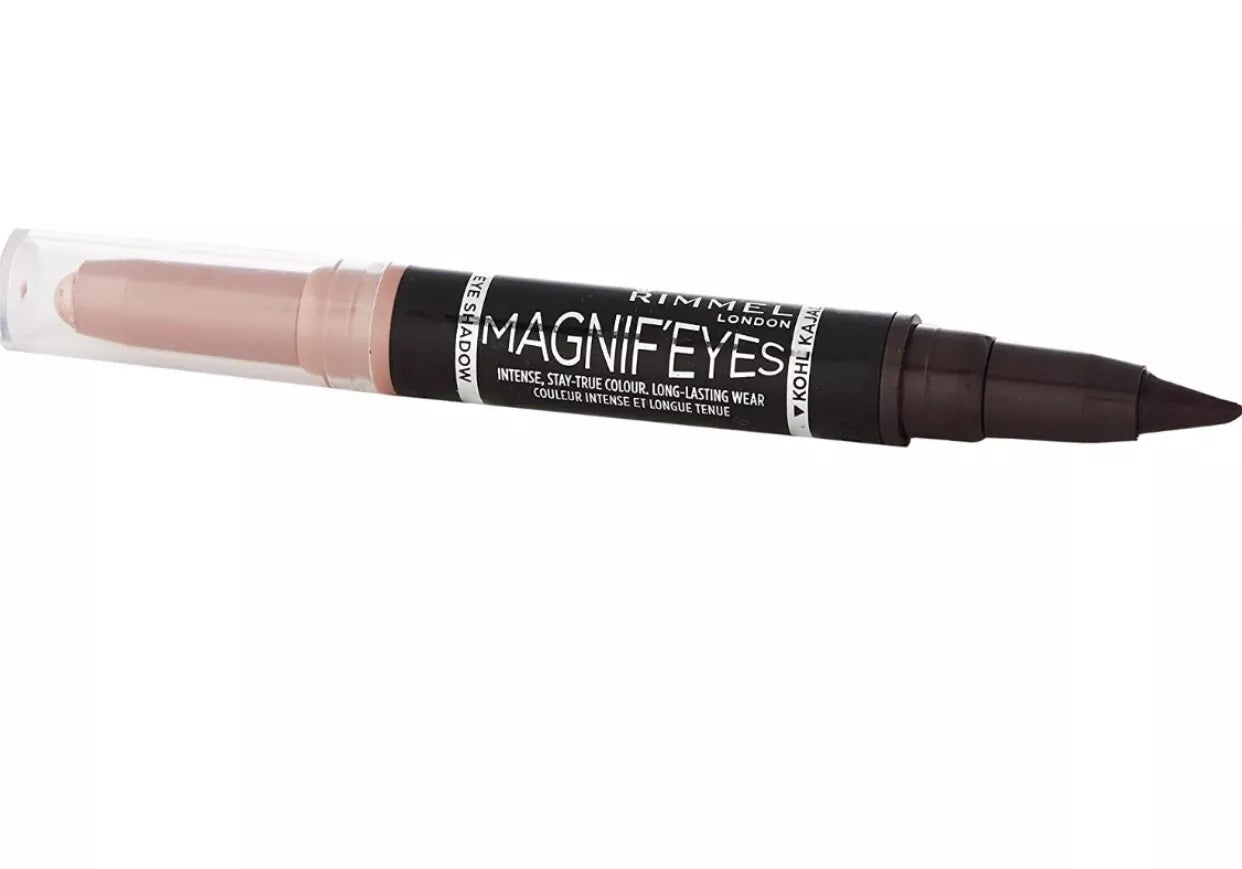 Rimmel Magnif'Eyes 2 In 1 Eyeshadow And Kohl Eyeliner Pink Outside The Box 007