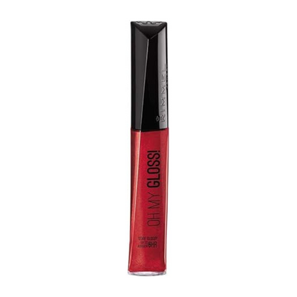 Rimmel London Oh My Gloss! Lip Gloss, 52 Rebel Red, 6.5 ml